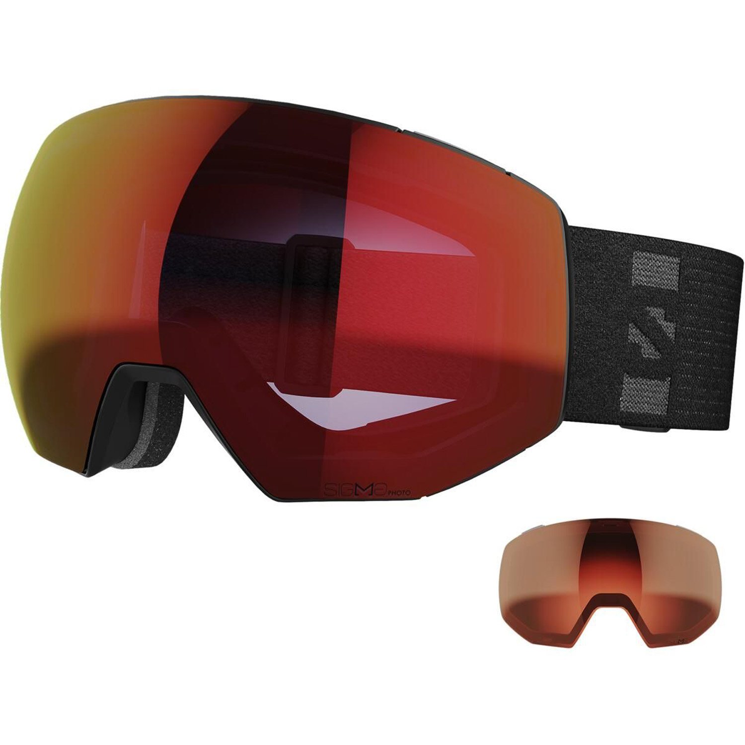 Salomon Radium Prime Sigmaphoto Kayak/Snowboard Goggle - Siyah - 1