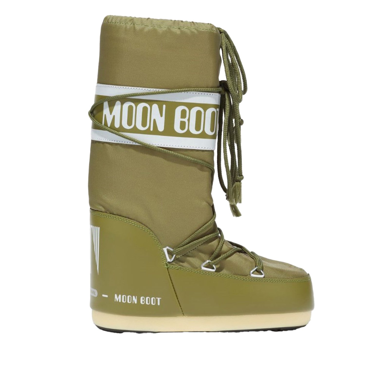Moon Boot Icon Nylon Kadın Kar Botu - Haki - 1