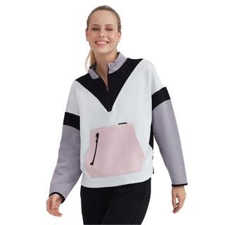 Skechers W 2XI-Lock Color Block Half Zip Kadın Sweatshirt