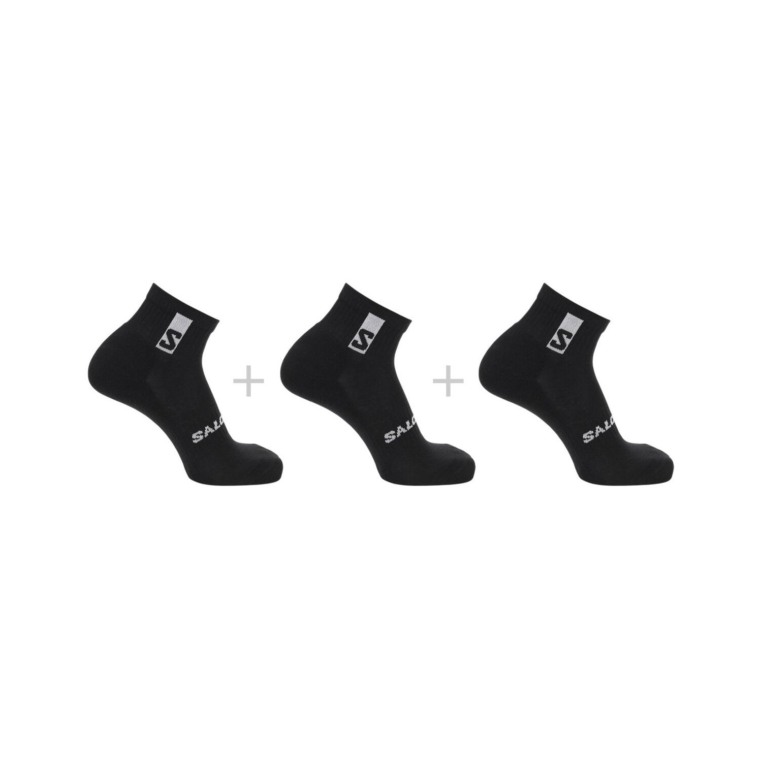 EVERYDAY ANKLE 3-PACK - Siyah - 1