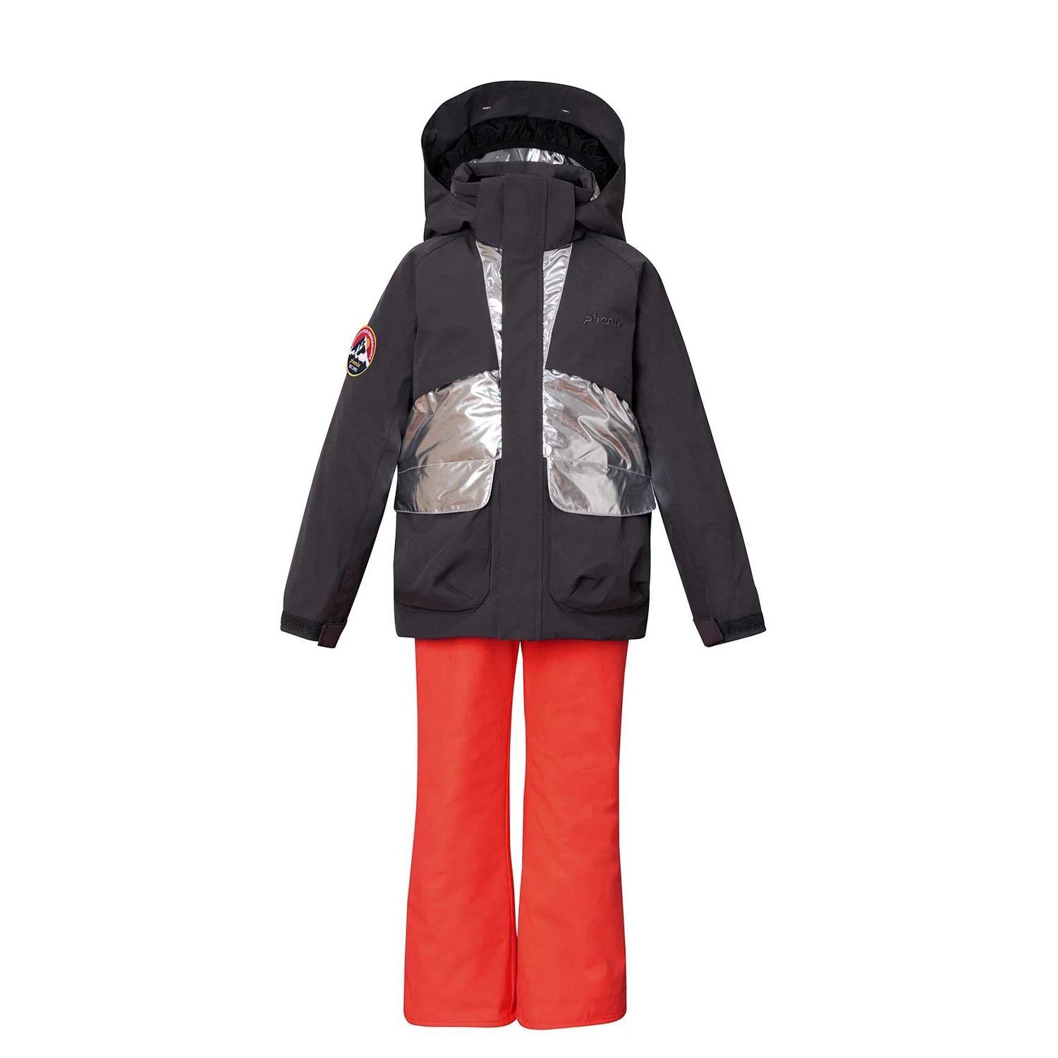 Phenix Snow Jet Çocuk Kayak / Snowboard Mont-Pantolon Takımı - Antrasit - 1
