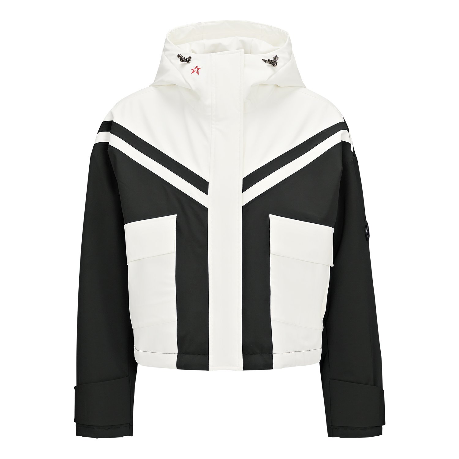 calea short ski jacket - Beyaz - 1