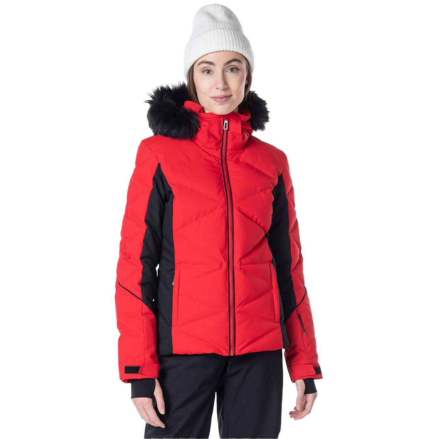 Rossignol Staci Kadın Kayak Montu - Kırmızı - 1