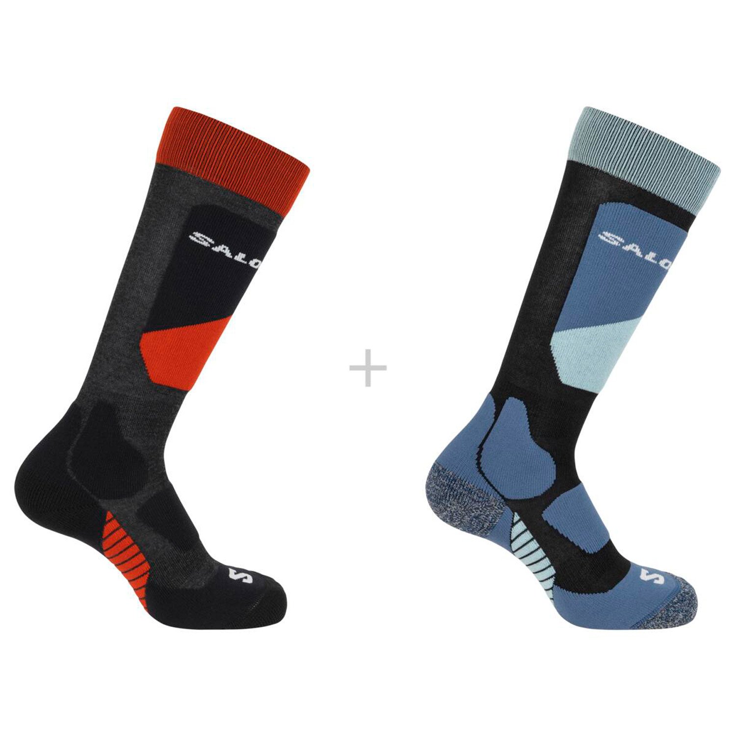 Salomon S/Access İkili Çorap - Kahve - 1