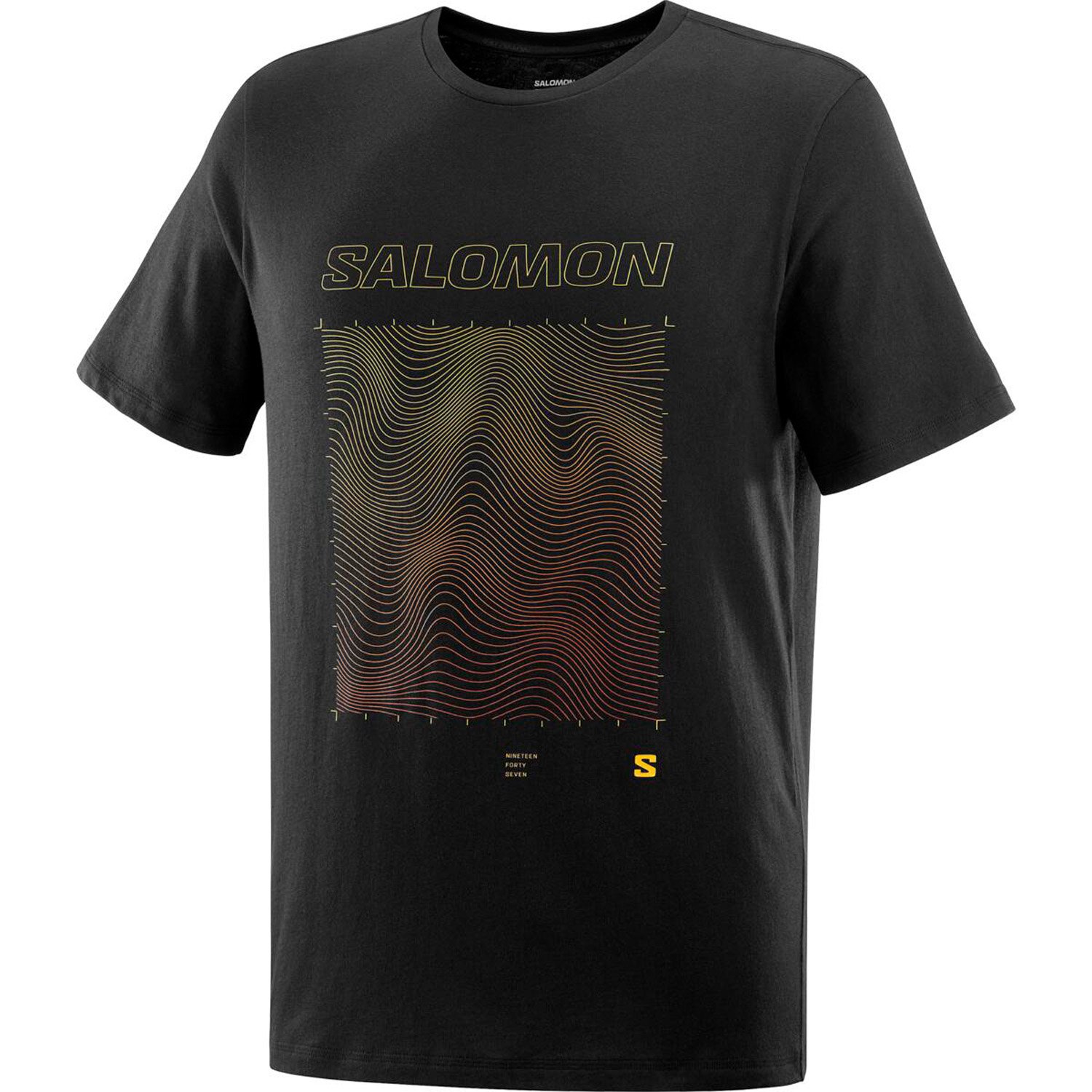 Salomon Graphic Erkek Koşu Koşu Tişört -  - 1