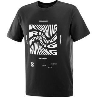 Salomon Graphics Erkek Koşu Tişörtü