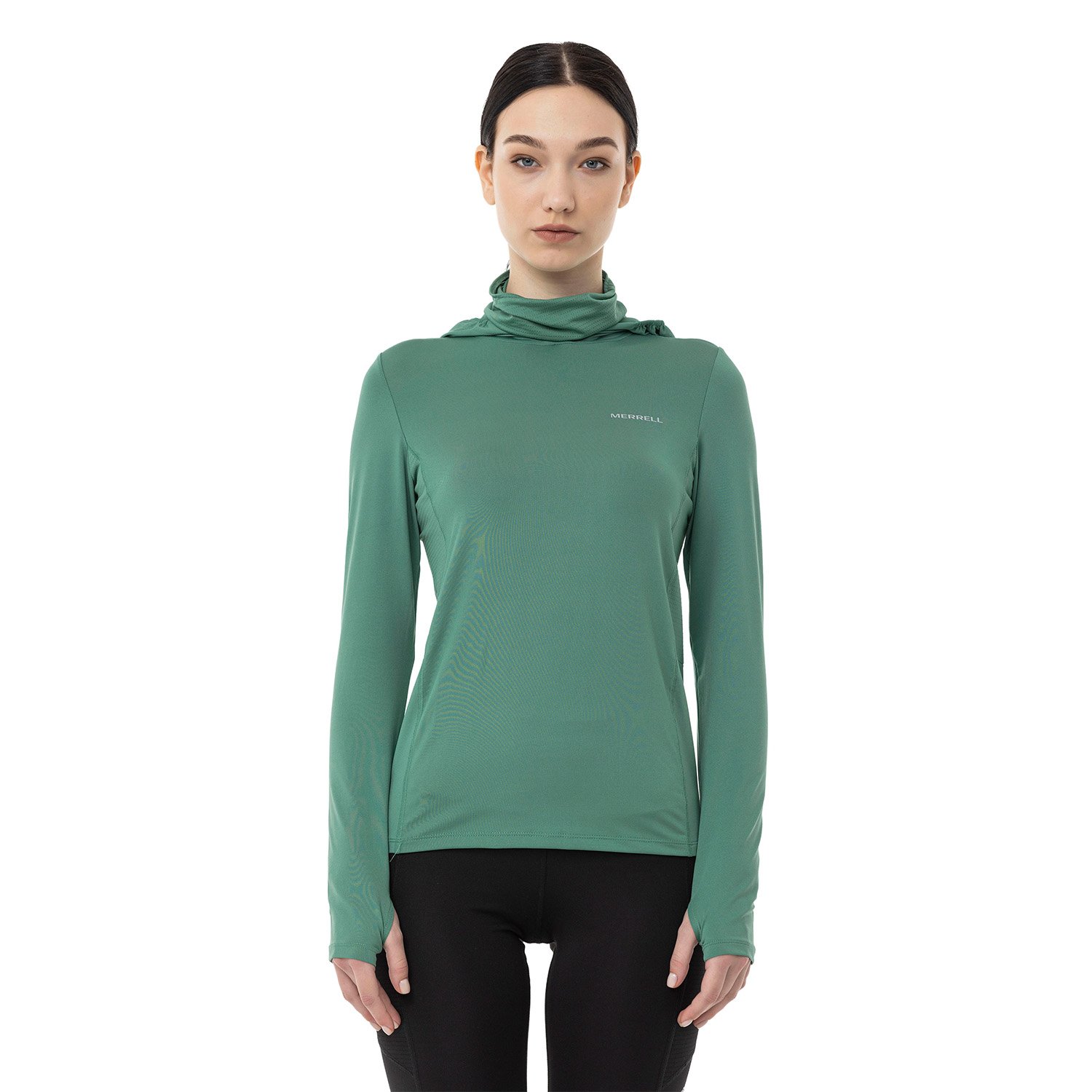 Merrell Total Kadın Sweatshirt - Yeşil - 1