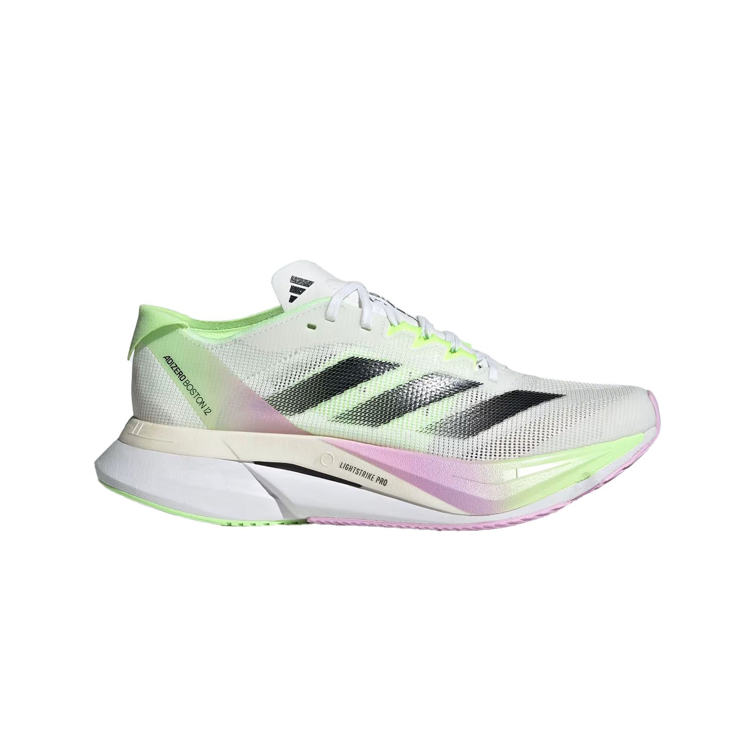 Adidas Adizero Boston 12 Kadın Koşu Ayakkabısı - Beyaz - 1