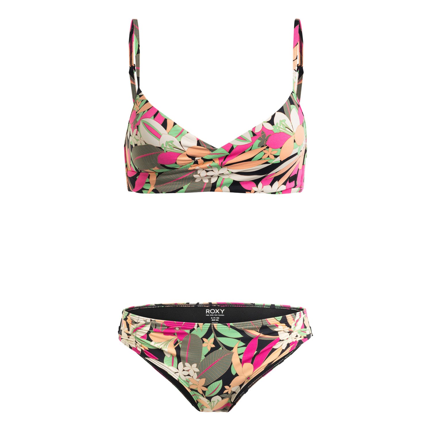 Roxy Printed Beach Classics Wrap Kadın Bikini - Renkli - 1