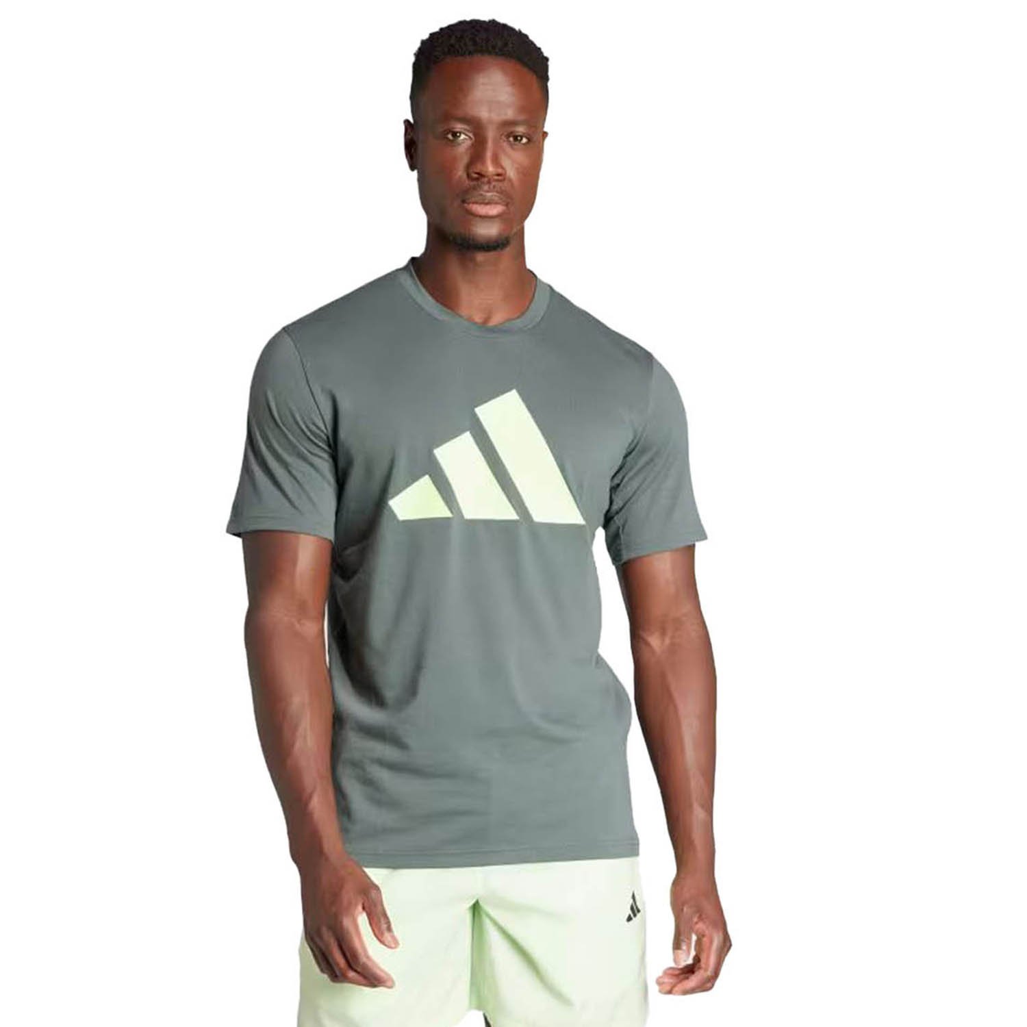 Adidas Tr-Es Fr Logo Erkek Koşu Tişörtü - Renkli - 1