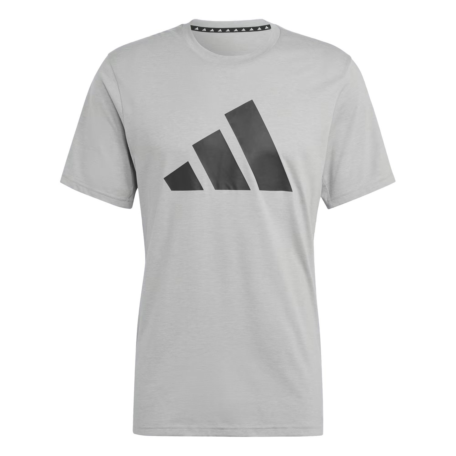 Adidas Tr-Es Fr Logo Erkek Koşu Tişörtü - Gri - 1
