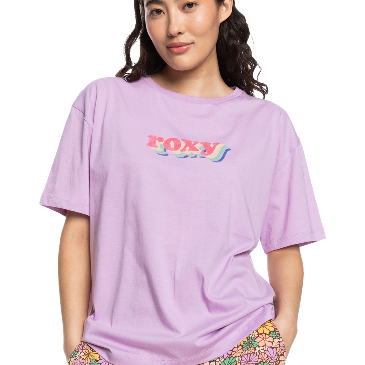 Roxy Sand Under The Sky Kadın Tişört - Renkli - 1