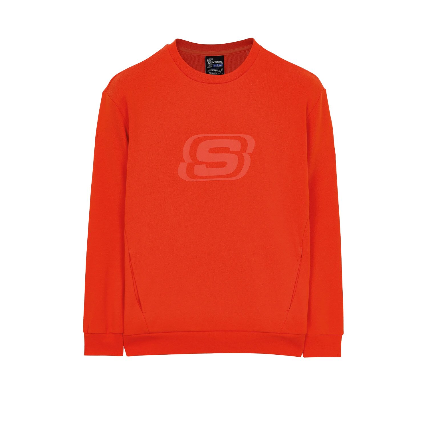 Skechers Essential Çocuk Sweatshirt - Turuncu - 1