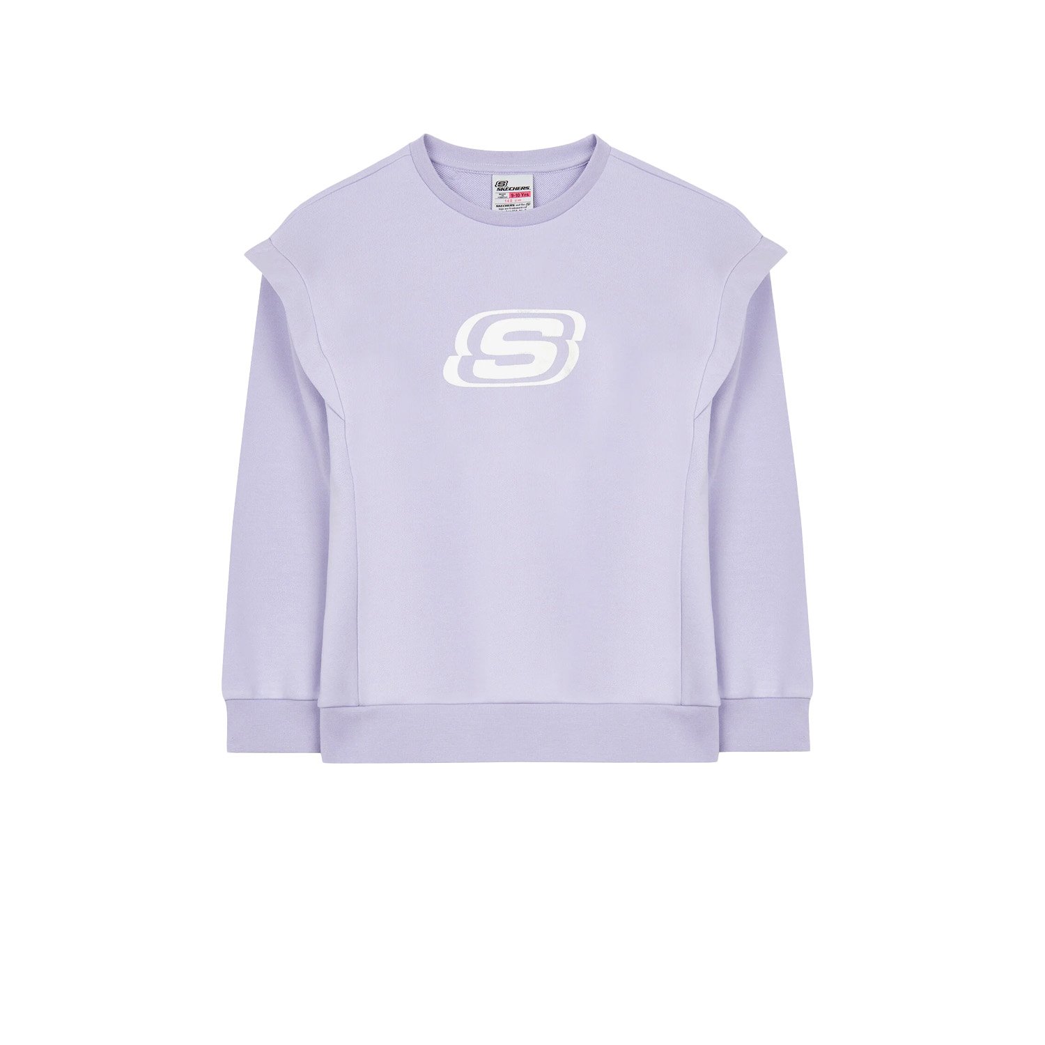 Skechers Essential Çocuk Sweatshirt - Mor - 1