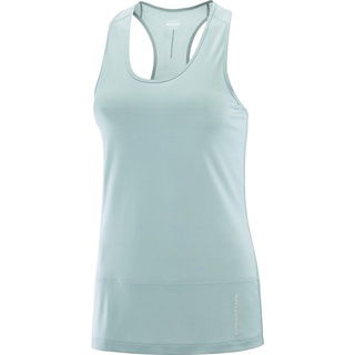 Salomon Cross Run Tank Kadın Koşu T-Shirt Mavi