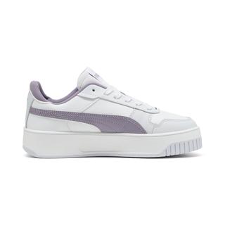 Puma Kadın Ayakkabı Carina Street Beyaz/Açık Erik/Gümüş