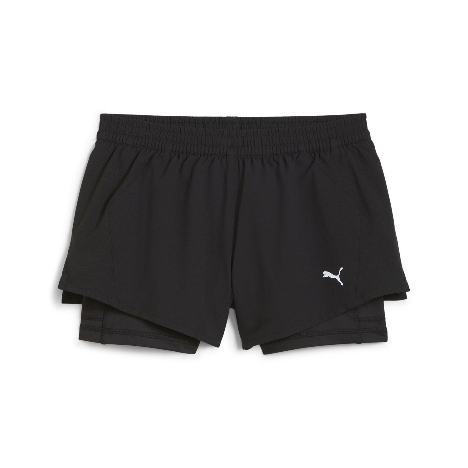 Puma Run Ultrwve 2in1 Vlcty Kadın Siyah Koşu Şortu - Siyah - 1