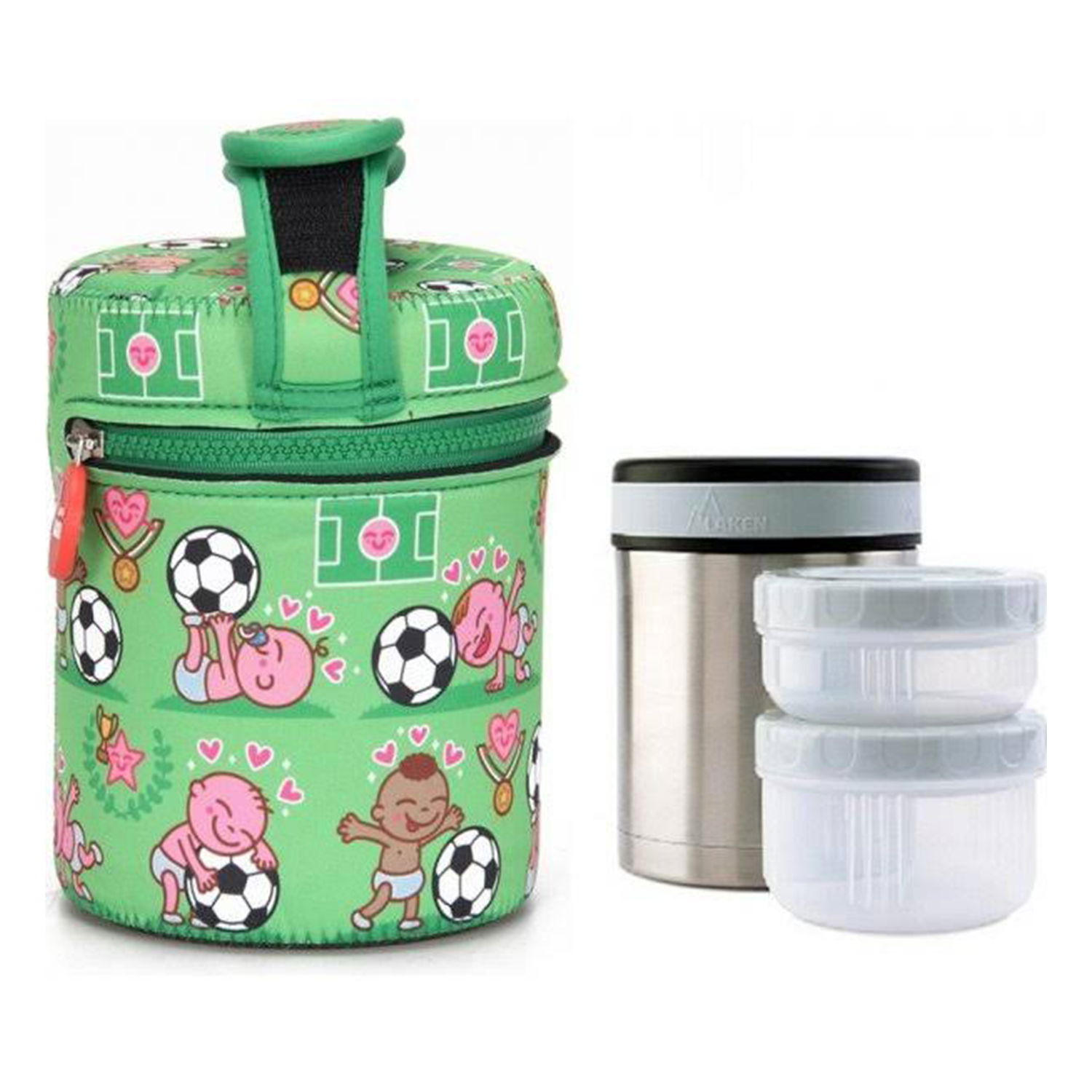 Laken Tritan Oby Şişe 0,45l - Scooter Unisex Çocuk Gri Matara - Gri - 1