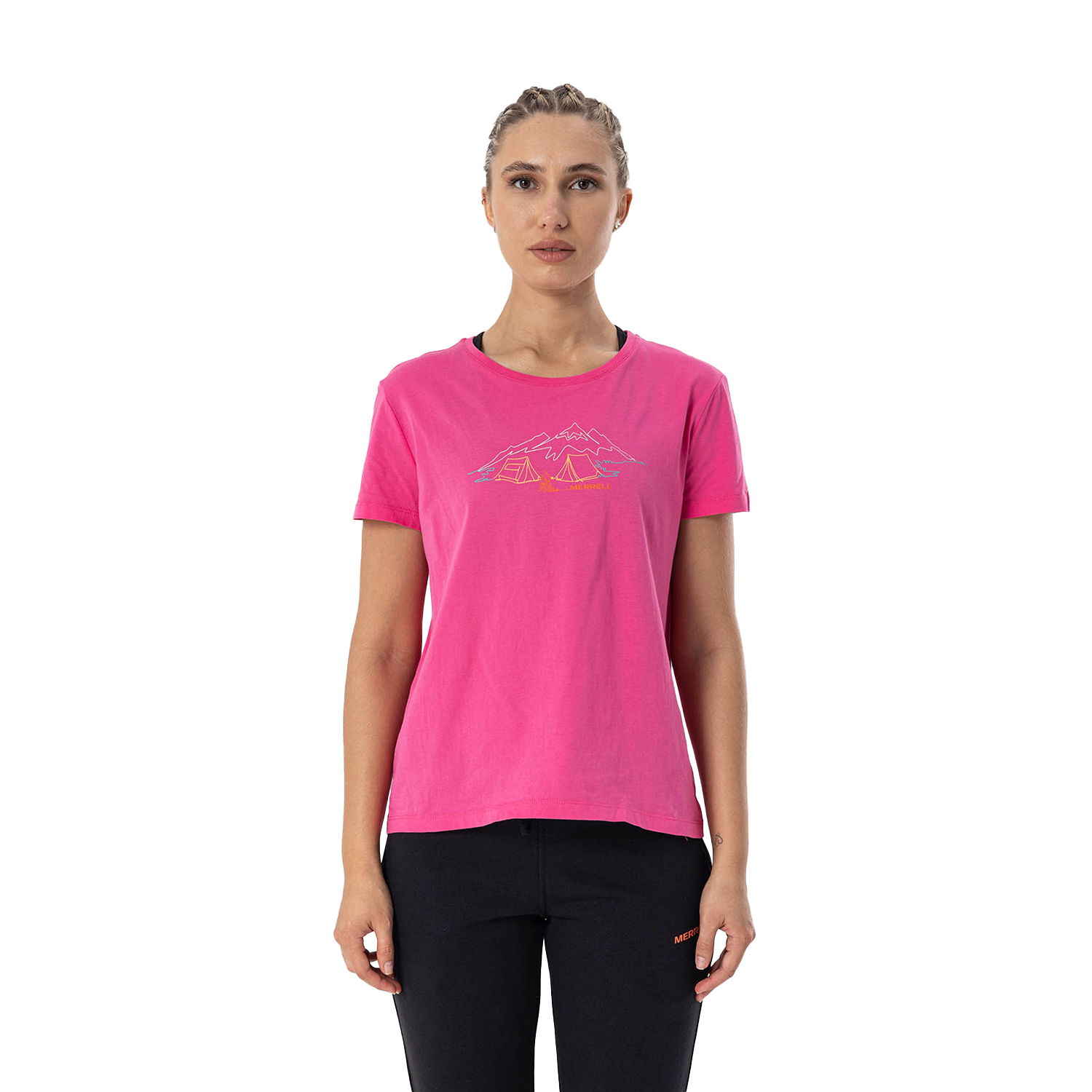 Merrell Tali Kadın Pembe Tişört - Pembe - 1