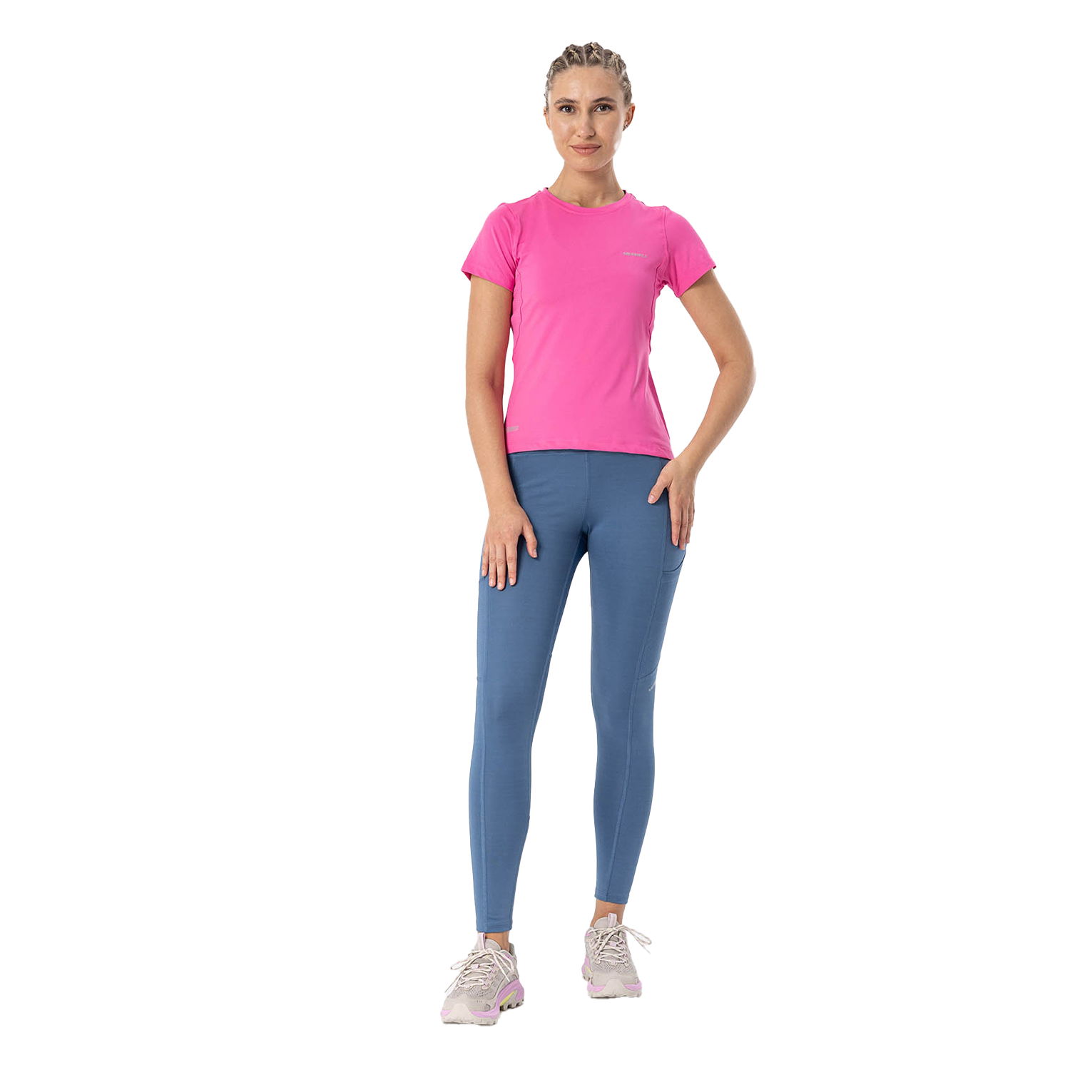Merrell Tint Kadın Pembe Koşu Tişört - Pembe - 1
