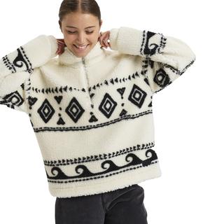 Roxy Treasure Soul Kadın Beyaz Polar