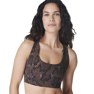 Sweaty Betty Super Soft Reversible Kadın Kahverengi Yoga Bra