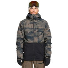 Quiksilver Mission Baskılı Block Jk Erkek Snowboard Ceketi
