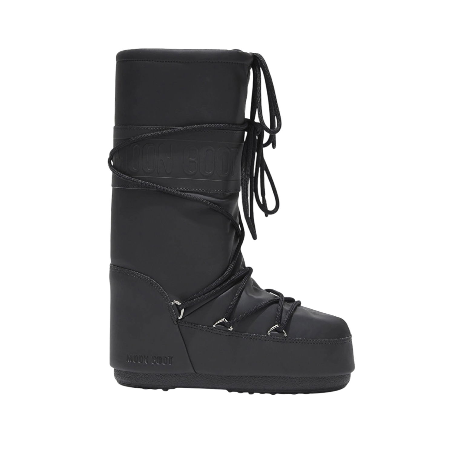 Moon Boot 80d1402760-n001 Moon Boot Icon Rubber Kadın Siyah Kar Botu - Siyah - 1