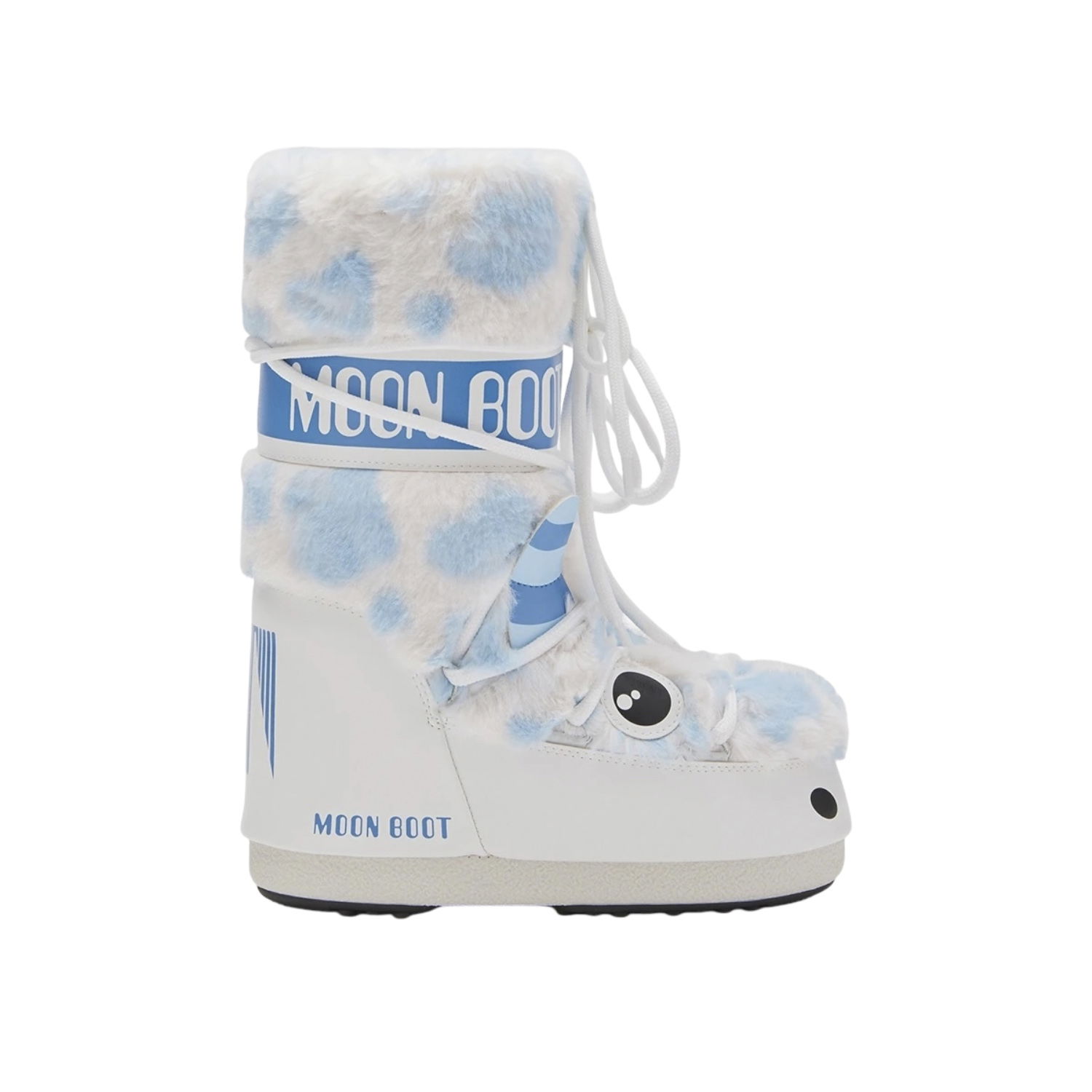 80D3400260-AF19 Moon Boot Icon Yeti Faux Fur - Beyaz - 1