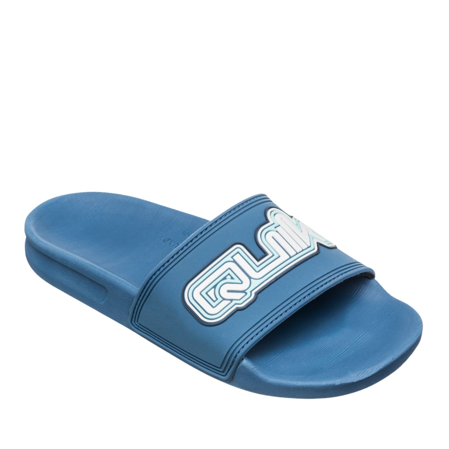 Quiksilver Rivi Wordmark Slide II Erkek Çocuk Mavi Terlik -  - 1