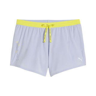 Puma Evryday Knit 3 Splt Shrt Kadın Mavi Koşu Şortu