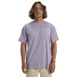 Billabong Arch Crew Erkek Mor Tişört