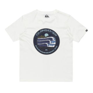 Quiksilver Evo Three Seas Yth Erkek Çocuk Beyaz Tişört