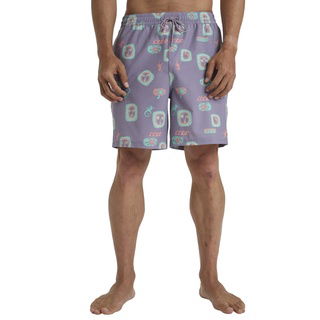 Billabong Wasted Times Lb Erkek Mor Volley Short