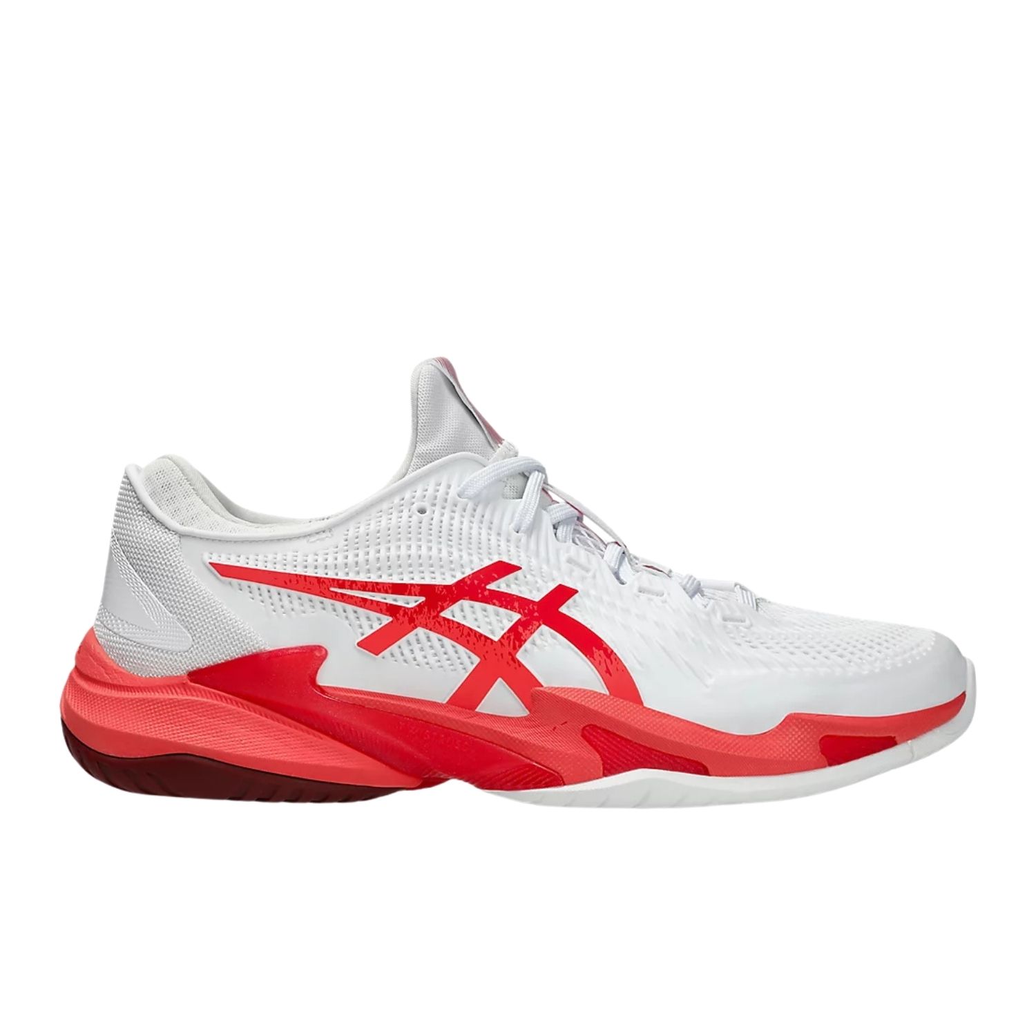 Asics Court FF 3 Novak Erkek Beyaz Tenis Ayakkabı - Beyaz - 1