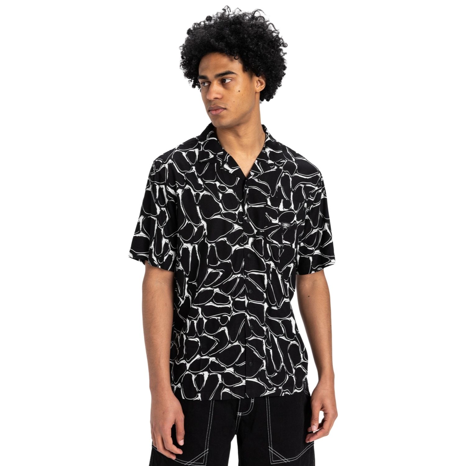 Quiksilver Mercury Chrome Shirt Erkek Gömlek - Renkli - 1
