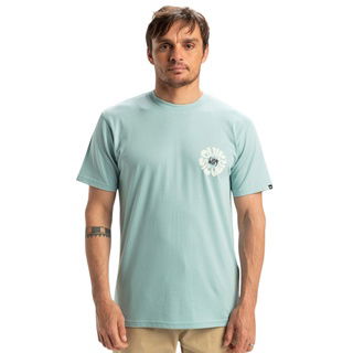 Quiksilver Evo Roads End Erkek Mavi Tişört