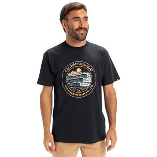 Quiksilver Ev Three Seas Erkek Mavi Tişört