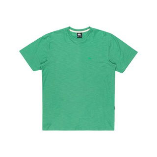 Quiksilver Slub Roundneck Erkek Yeşil Tişört
