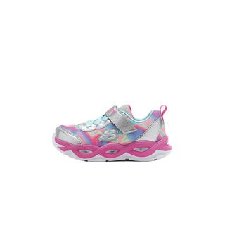 Skechers Twisty Glow Kız Çocuk Gri Günlük Ayakkabı