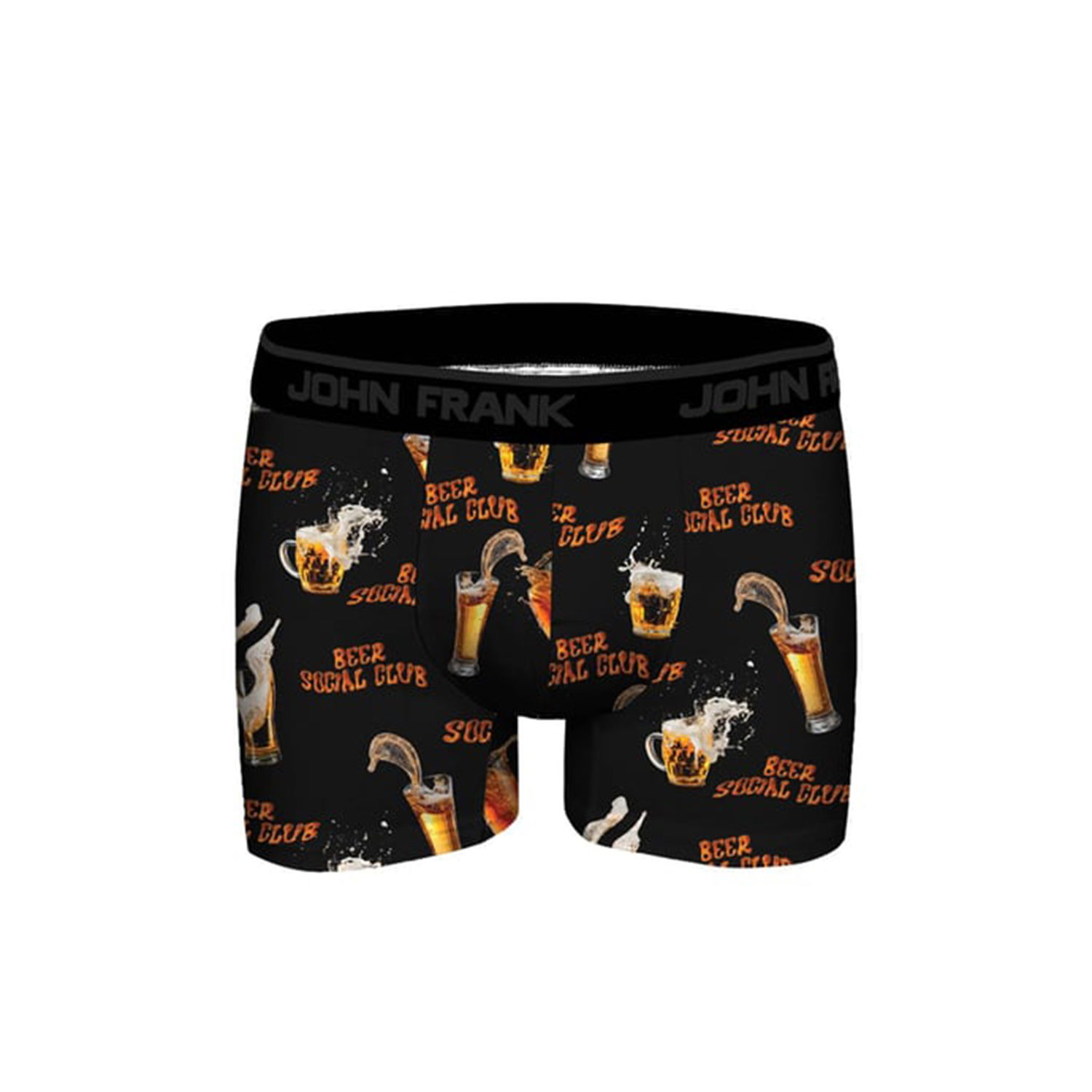 JOHN FRANK DİJİTAL BASKILI MODAL BOXER - Renkli - 1