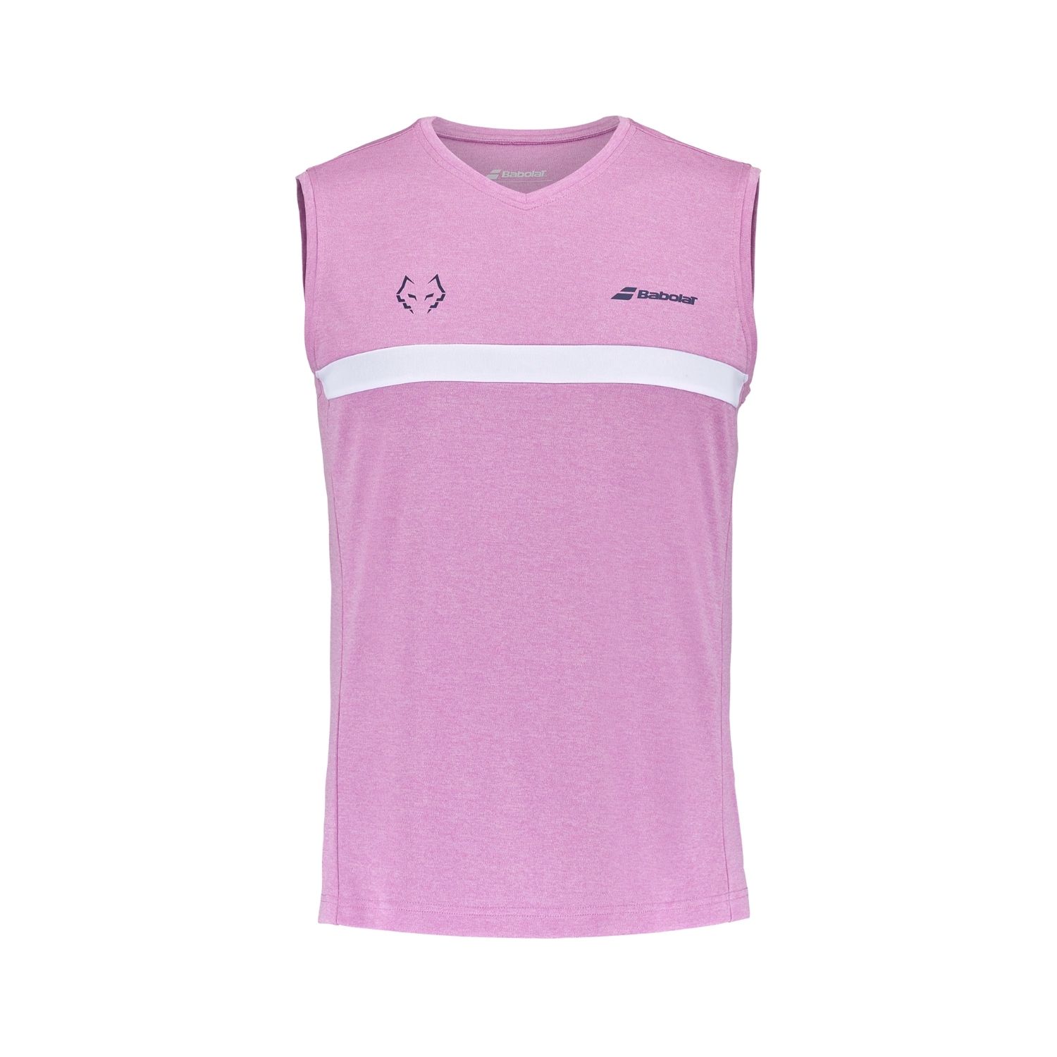 Babolat Muscle Tank J. Lebron Erkek Pembe Tişört - Pembe - 1