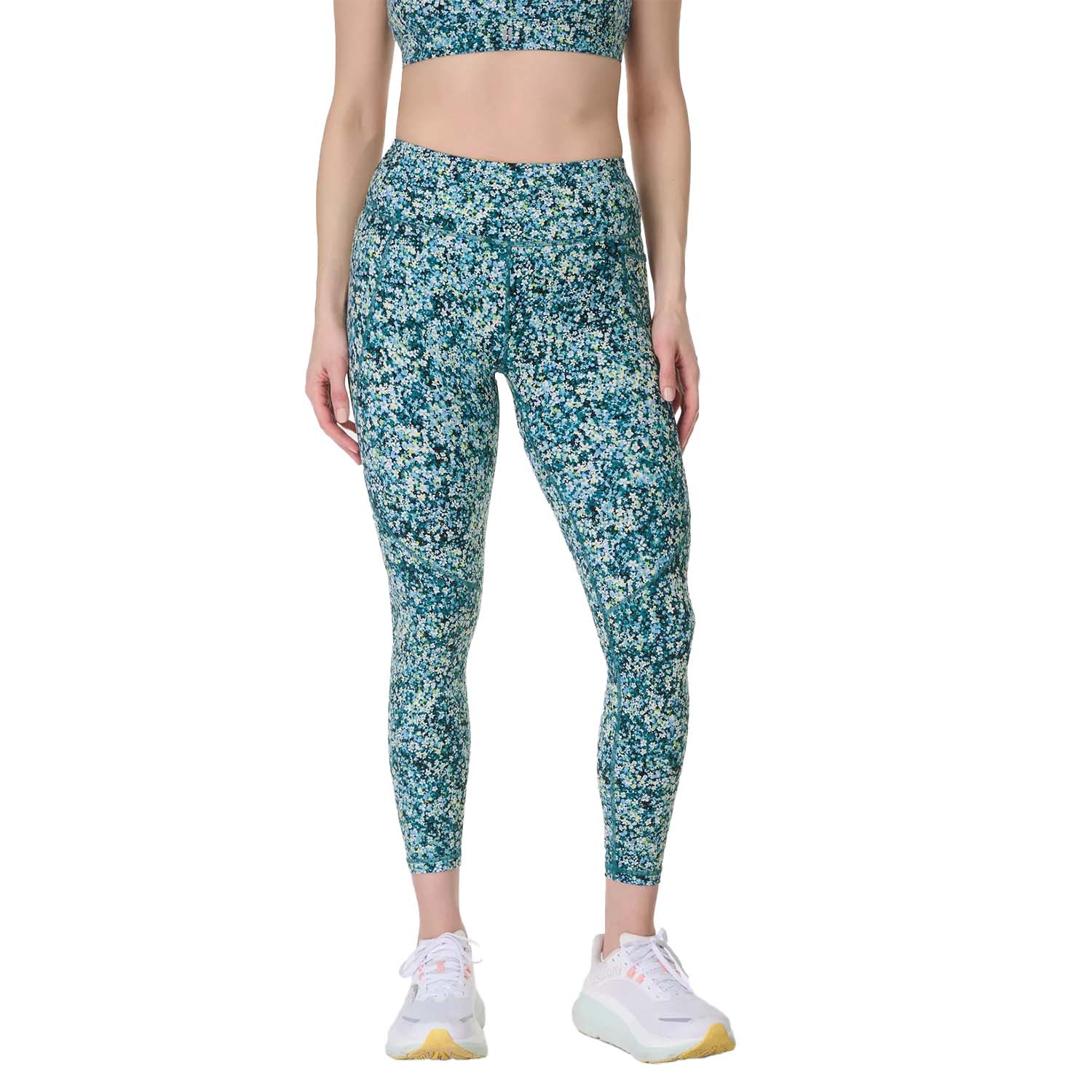 Sweaty Betty Power Kadın Siyah Fitness Tayt - Pembe - 1