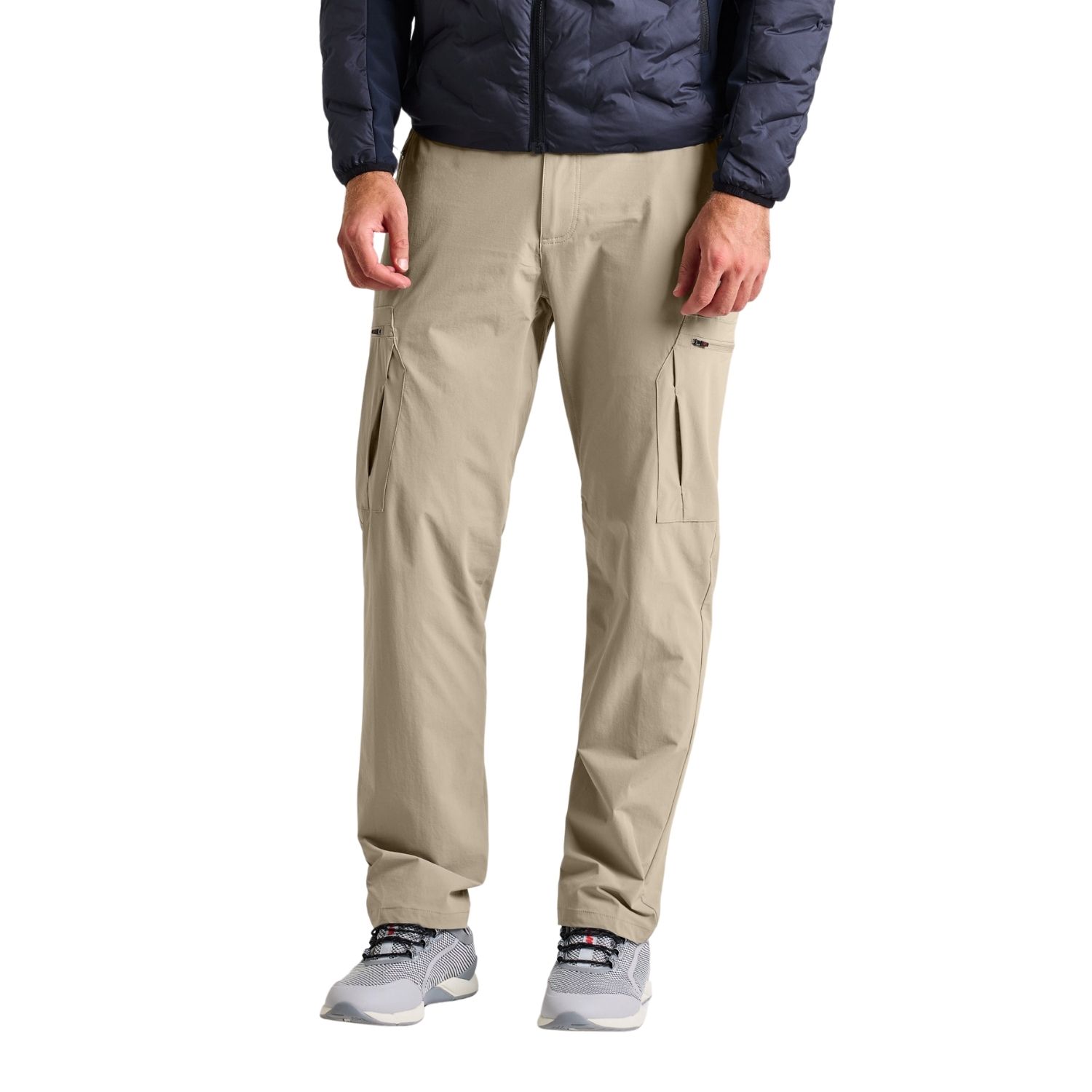 Slam Tech Cargo Erkek Kahverengi Pantolon - Bej - 1