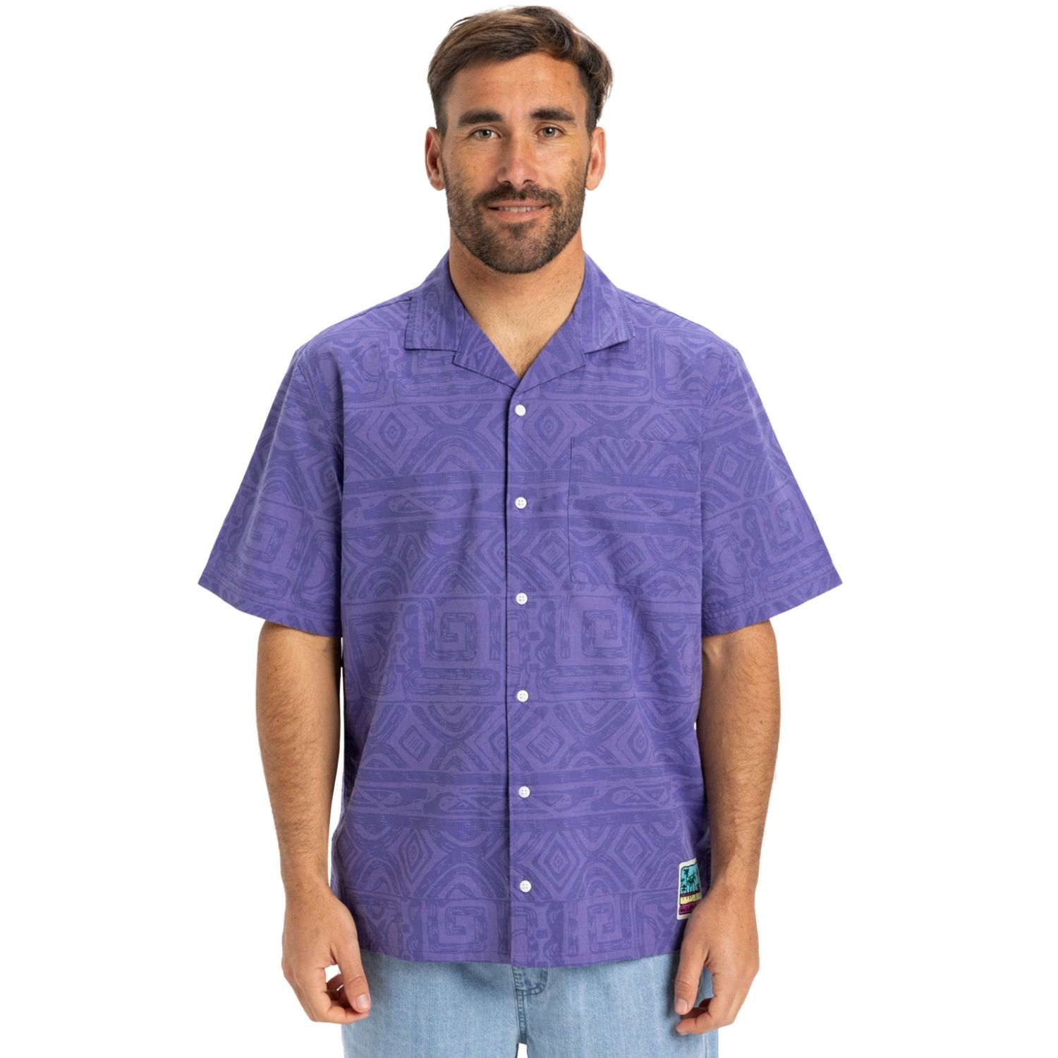 Quiksilver Global Heat Erkek Gömlek - Renkli - 1