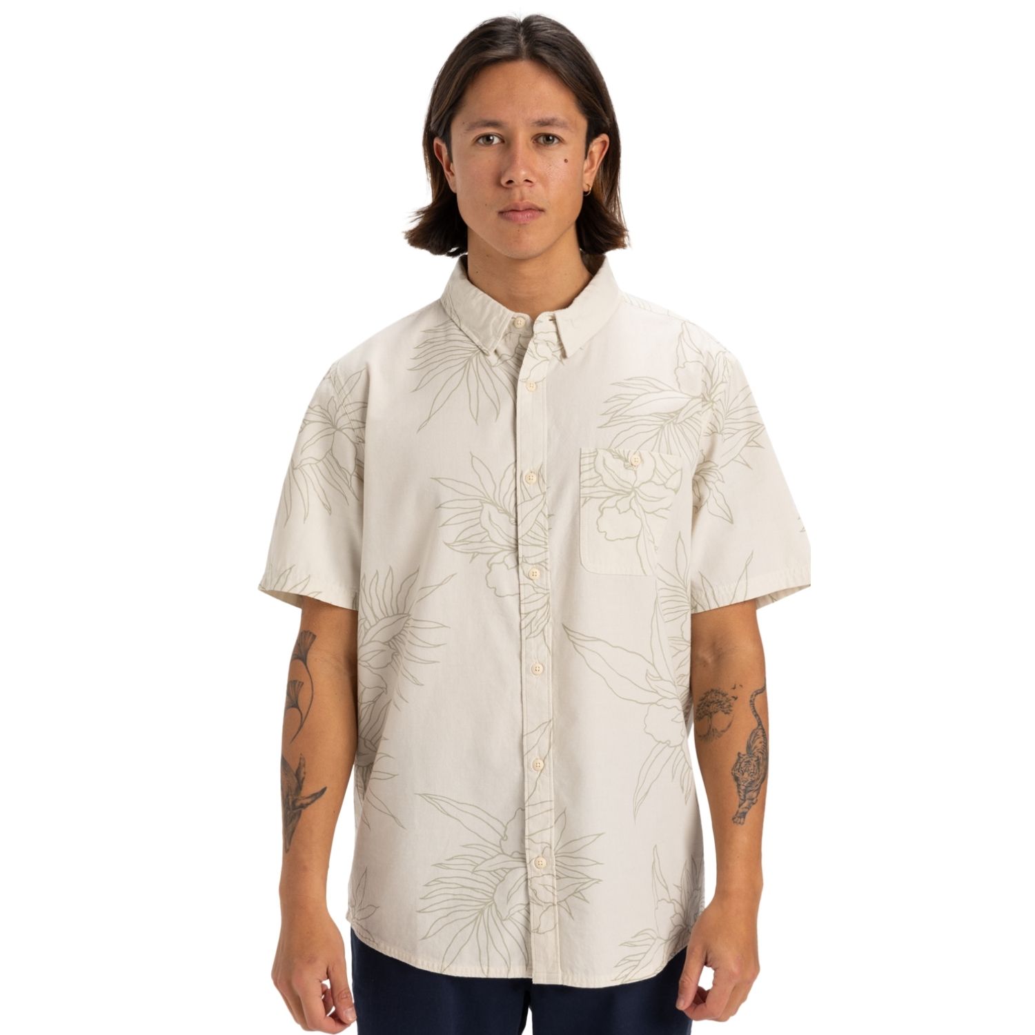Quiksilver Gawanhill Erkek Gömlek - Renkli - 1