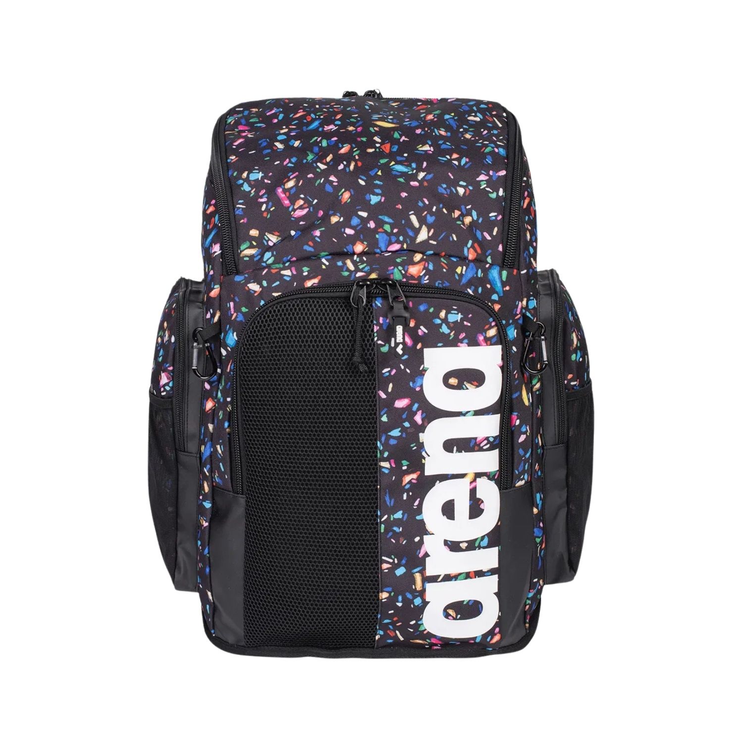 Arena Spiky III Backpack 45 Allover Unisex Siyah Çanta - Siyah - 1