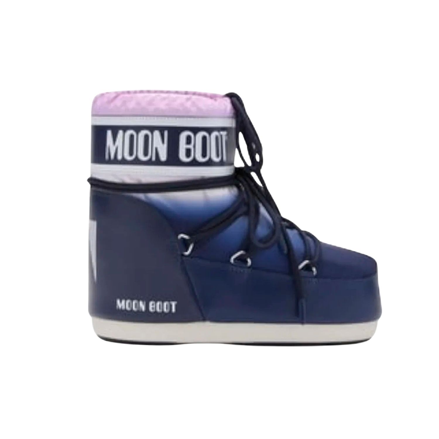 Moon Boot 80d1409530-f003 Moon Boot Icon Low Moonrise Kadın Mavi Kar Botu - Mavi - 1